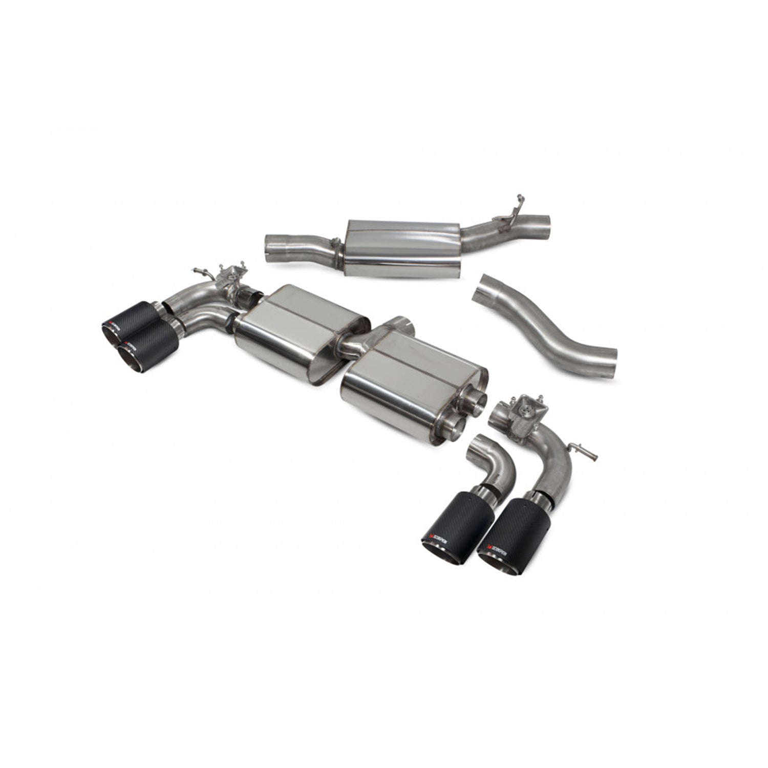 Scorpion Volkswagen Golf R Cat Back Exhaust System (Mk7 2014-2016)