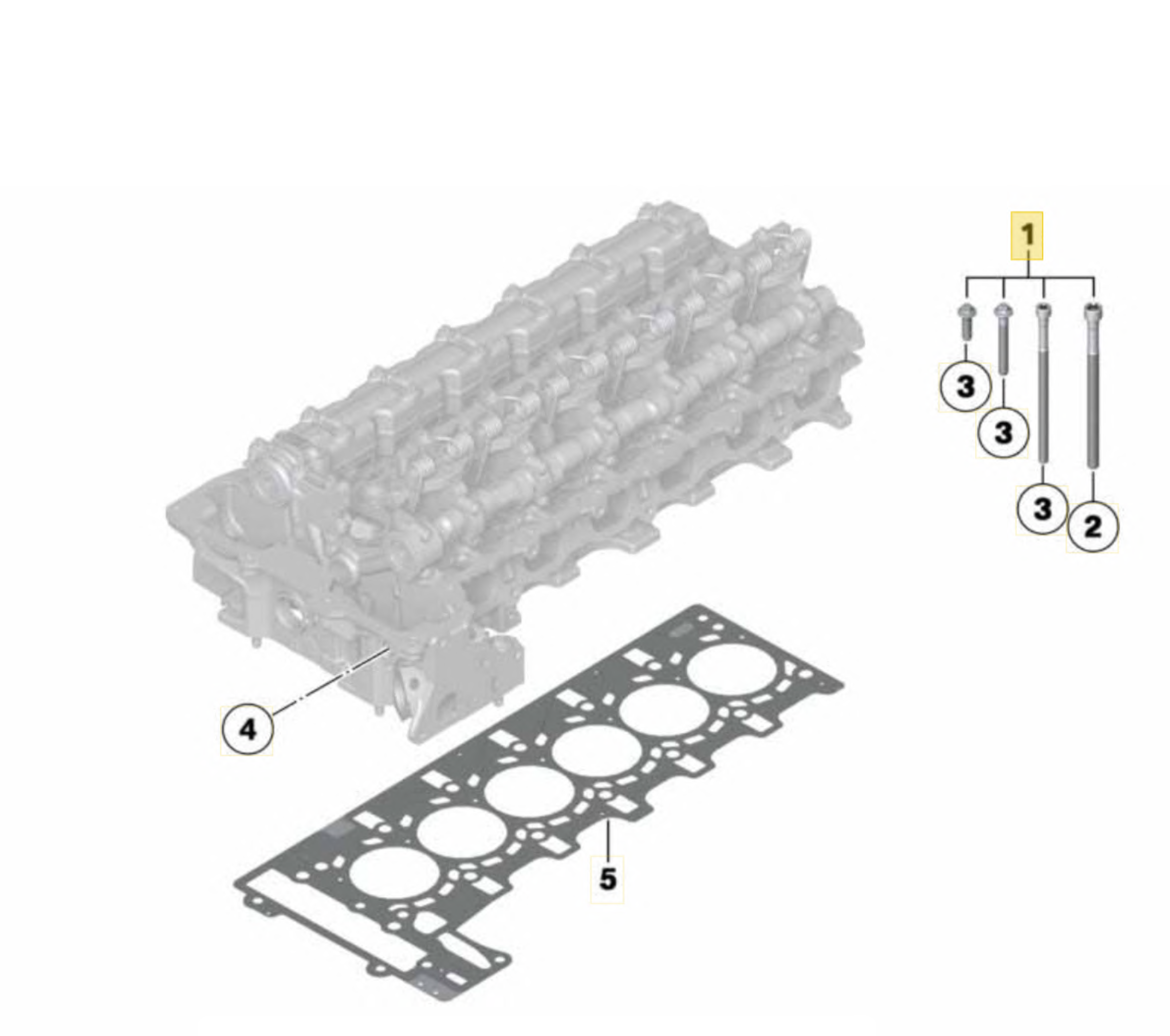 GENUINE BMW - N55 M235i Cylinder Head Gasket - Nineteen72 Performance