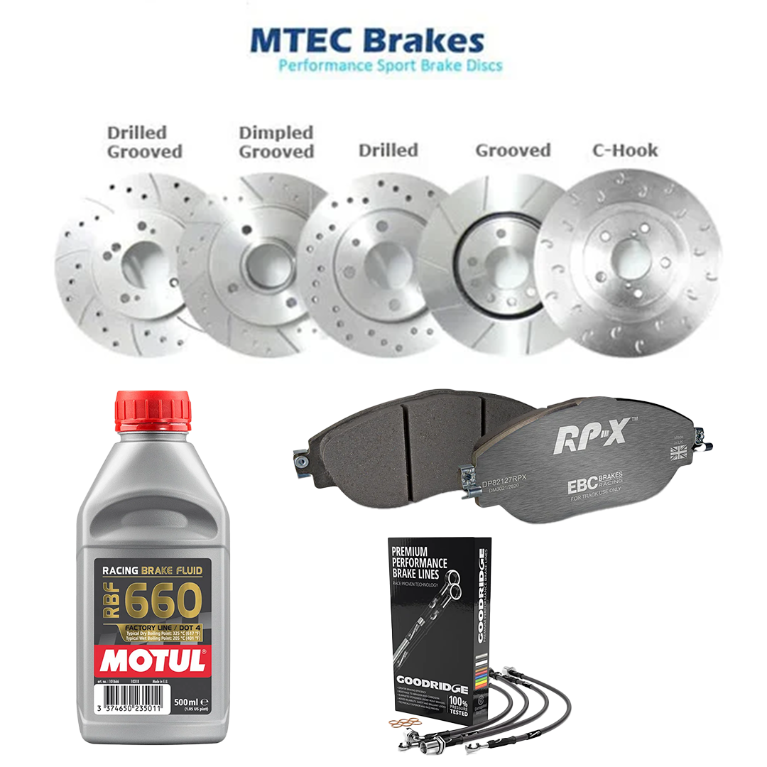 Stage 2 Brake Package Upgrade (Front Kit) - BMW M335i/M435i F30/F31/F32/F33 - Nineteen72 Performance