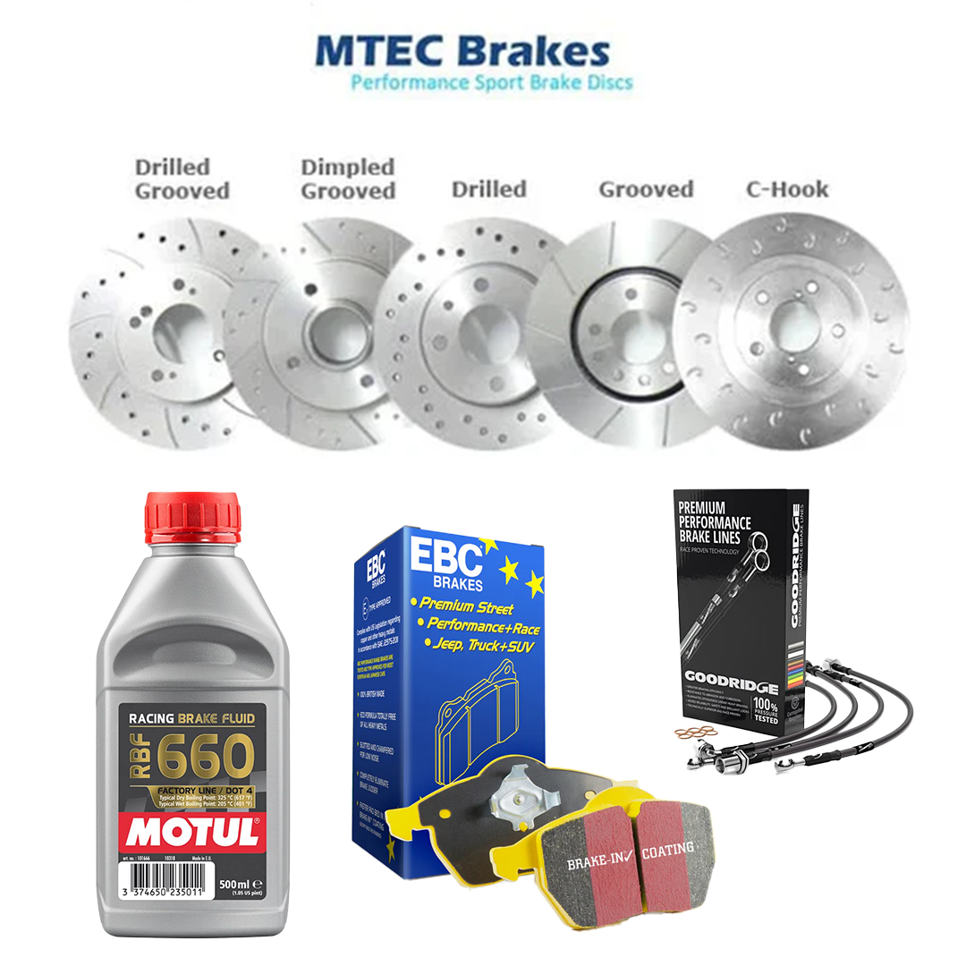 Stage 2 Brake Package Upgrade (Front Kit) - BMW M335i/M435i F30/F31/F32/F33 - Nineteen72 Performance