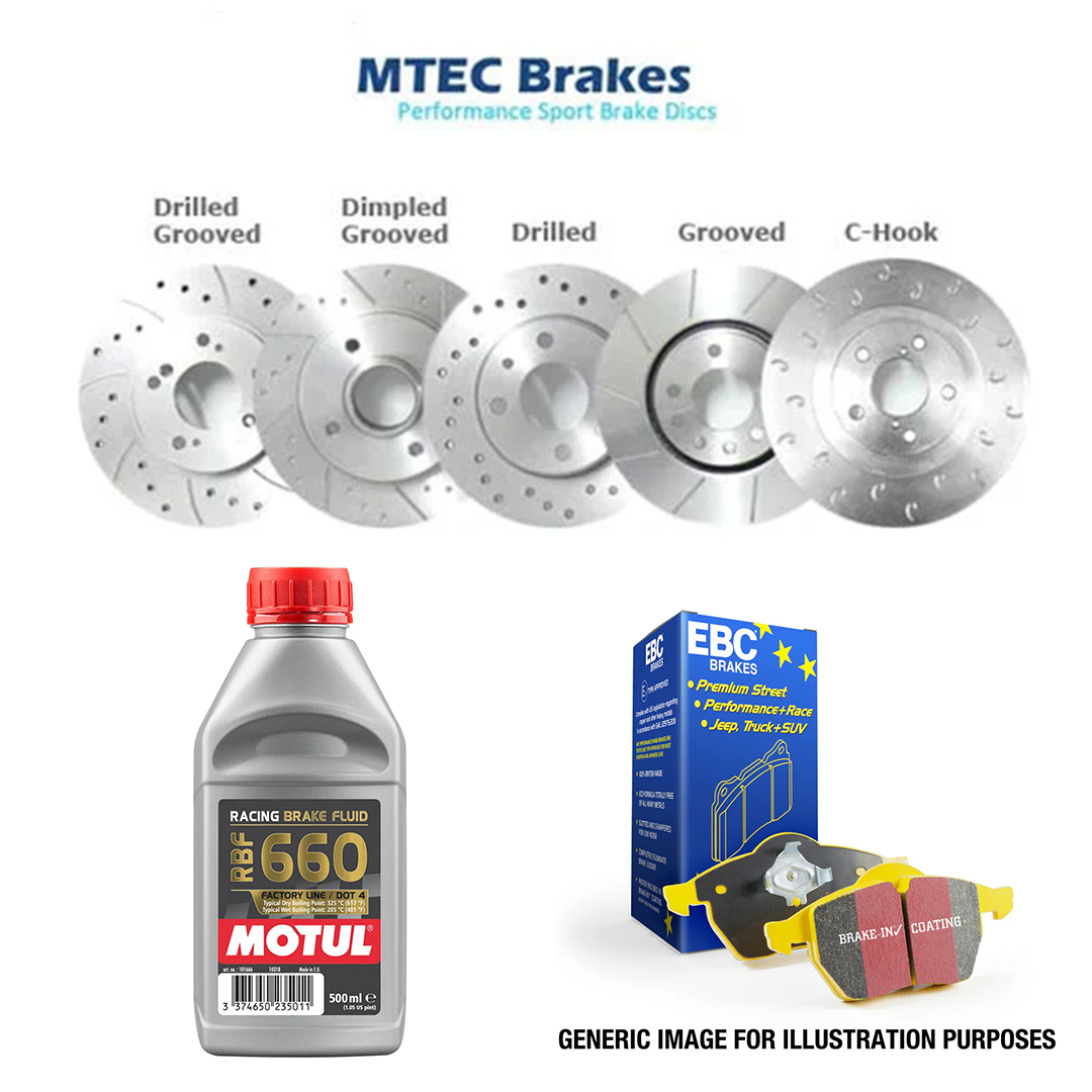 Stage 2 Brake Package Upgrade (Front Kit) - BMW M335i/M435i F30/F31/F32/F33 - Nineteen72 Performance