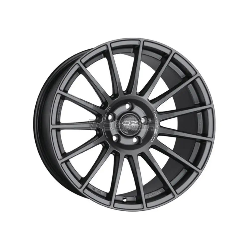 OZ Performance SUV and Offroad Superturismo Dakar Alloy Wheel Matt Graphite Silver Lettering - 20" - Nineteen72 Performance
