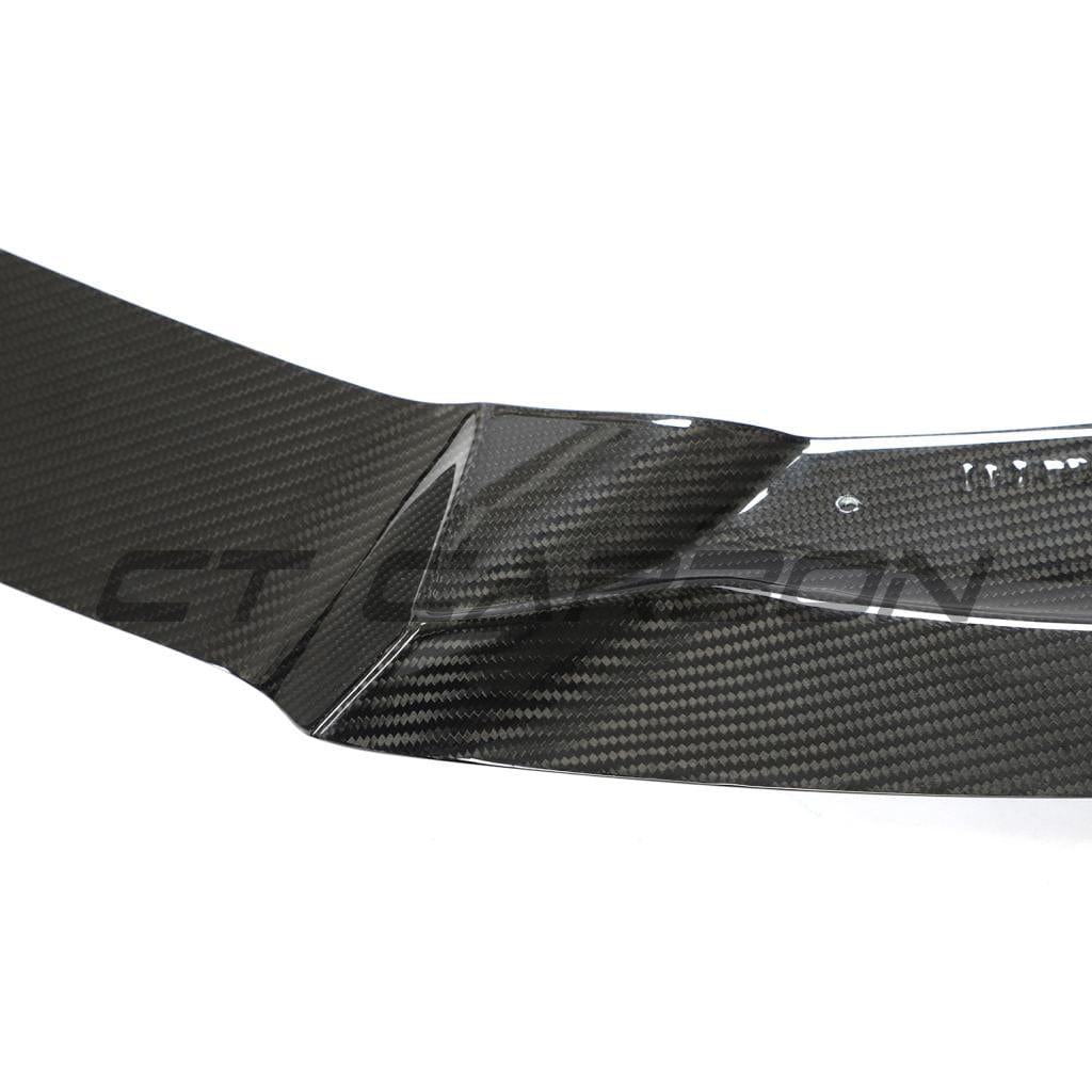 Tesla Model Y MK1 2020-2025 carbon fibre full kit by CT Carbon, showing detailed carbon fibre components for vehicle upgrade.