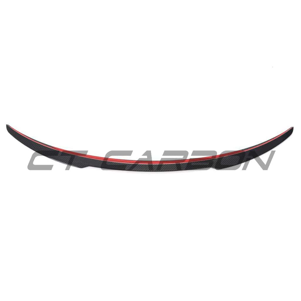 Tesla Model Y MK1 carbon fiber full kit by CT Carbon, showing detailed carbon fiber components for 2020-2025 full vehicle upgrade.