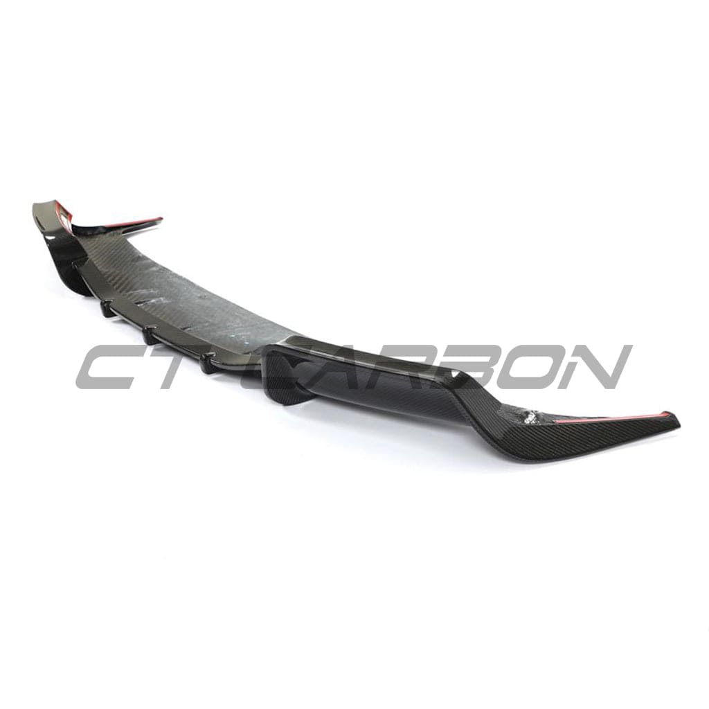 Tesla Model Y MK1 2020-2025 carbon fibre full kit by CT Carbon, including front, rear, and side components in a sleek carbon fibre finish.