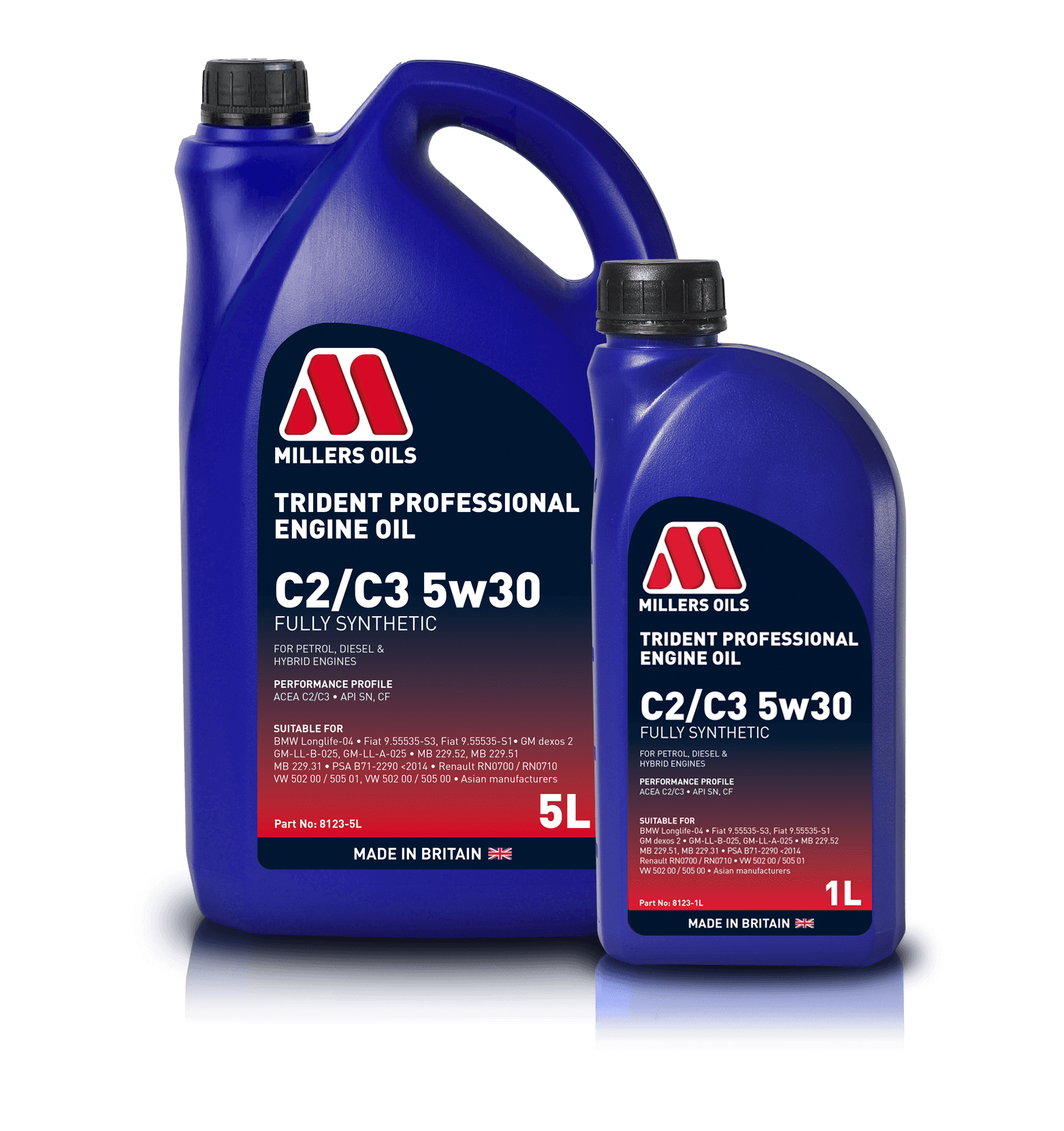Millers Trident Professional C2/C3 5w30 Engine Oil product image