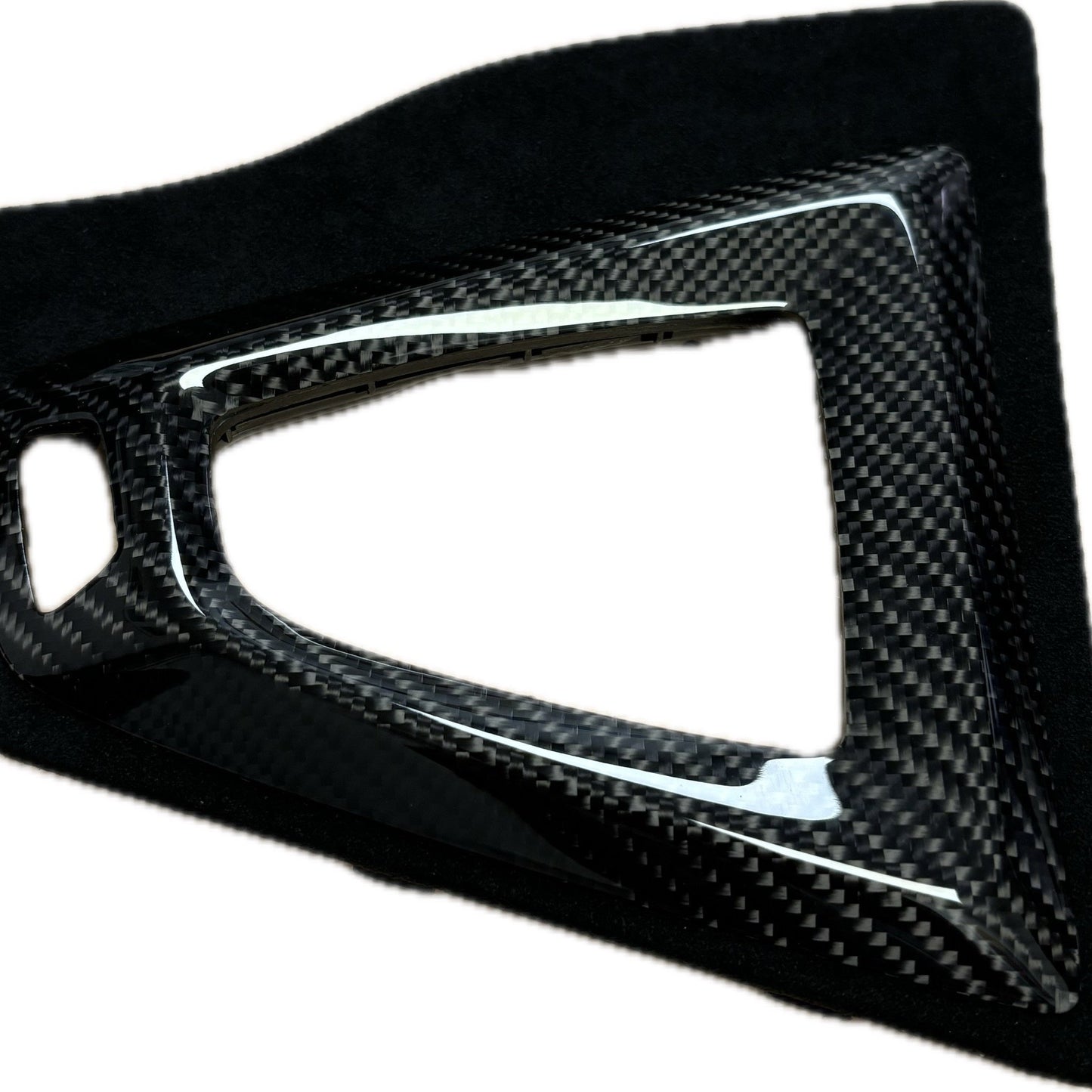 BMW M Performance Carbon Alcantara Gear Selector Surround M3 M4 51162358359 - Nineteen72 Performance