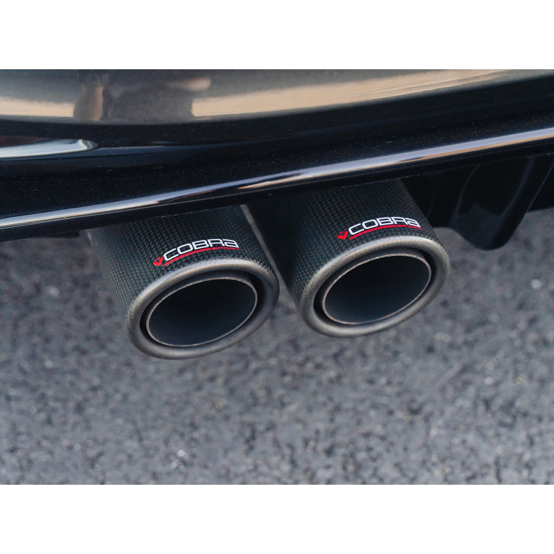 Cobra Sport - VW Golf GTI (Mk7) 2.0 TSI (5G) (12-17) Quad Exit Race Rear Axle Back (back box delete) Golf R Style Performance Exhaust - Nineteen72 Performance