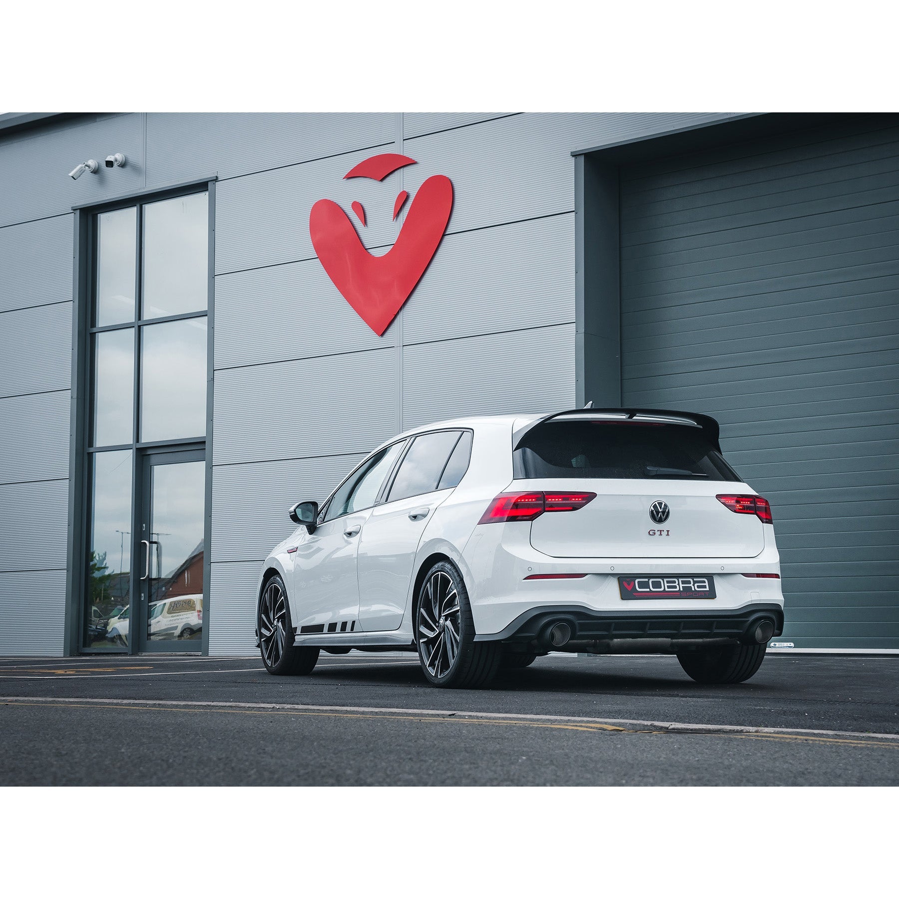 Cobra Sport - VW Golf GTI (Mk8) 2.0 TSI (20>) Box Delete Race GPF Back Performance Exhaust - Nineteen72 Performance