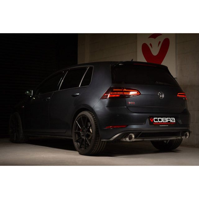 Cobra Sport - VW Golf GTI (MK7.5) 2.0 TSI (5G) (17-20) Cat Back Performance Exhaust - Nineteen72 Performance