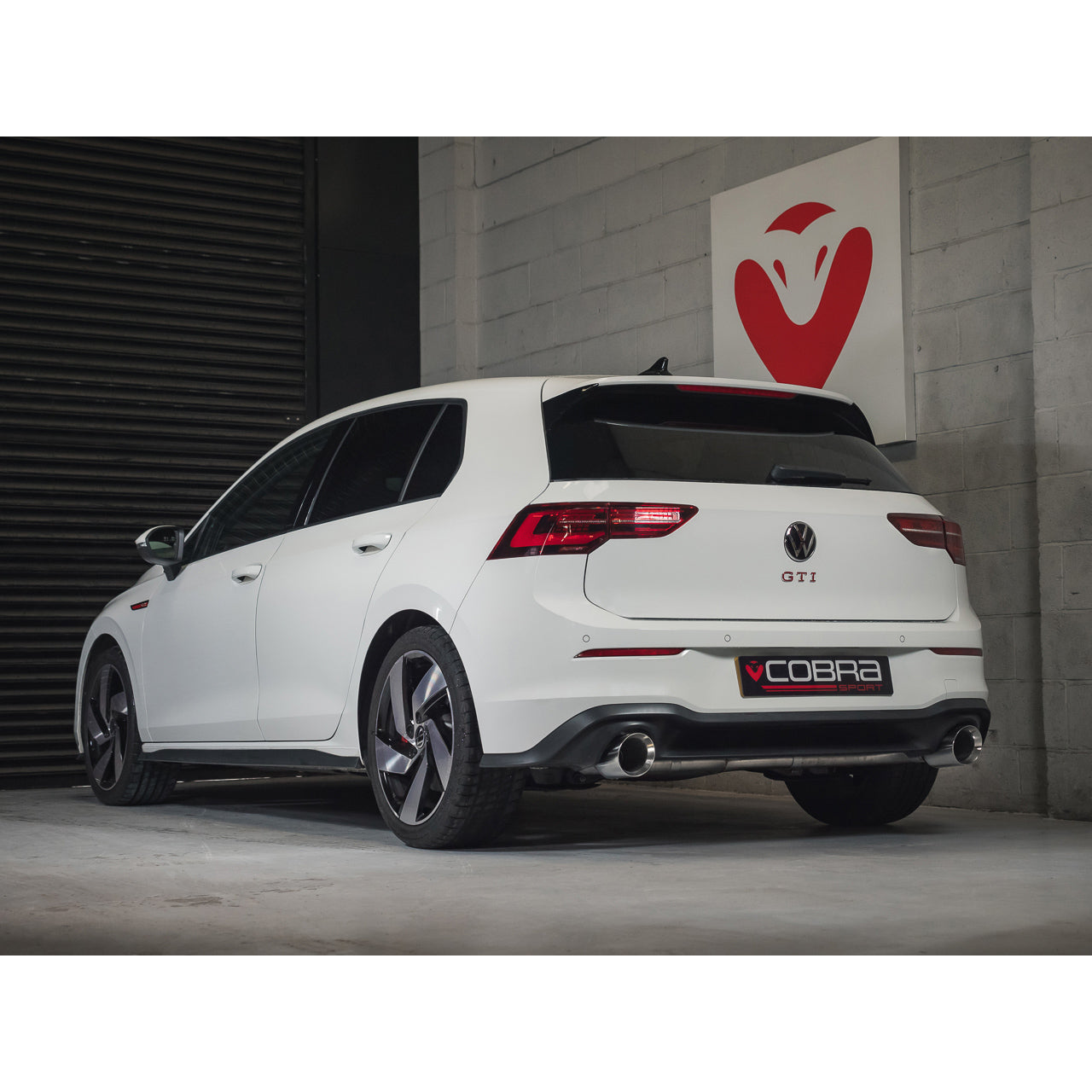 Cobra Sport - VW Golf GTI (Mk8) 2.0 TSI (20>) GPF Back Performance Exhaust - Nineteen72 Performance