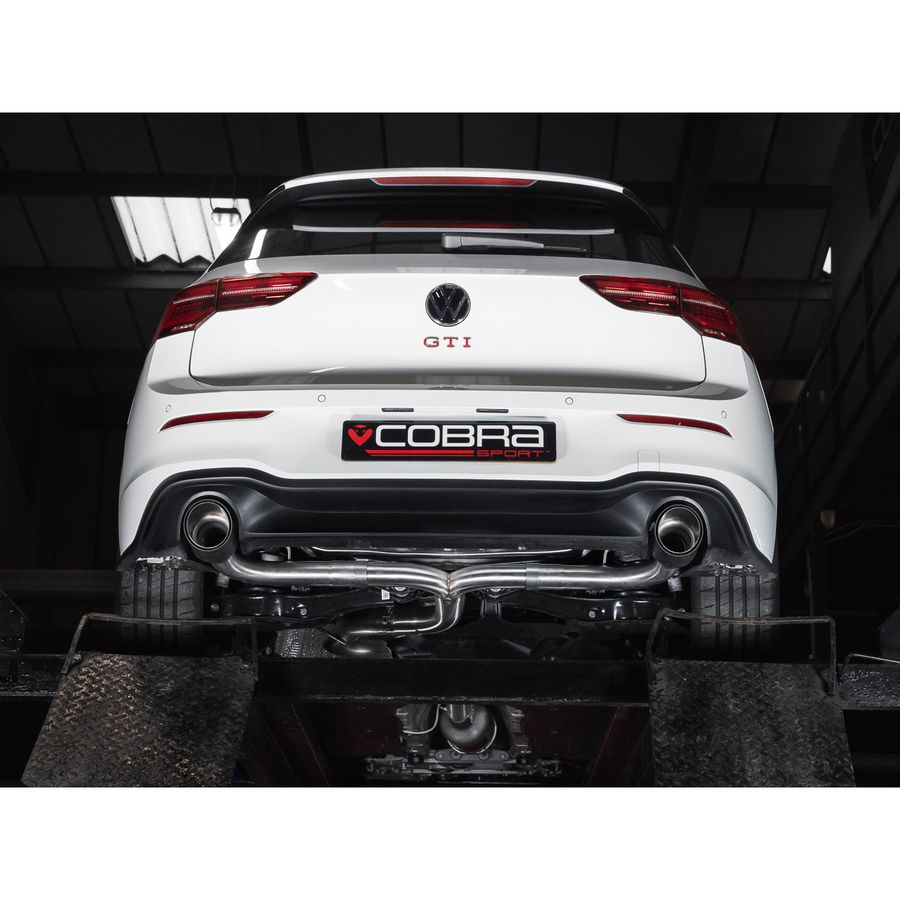 Cobra Sport - VW Golf GTI (Mk8) 2.0 TSI (20>) Box Delete Race GPF Back Performance Exhaust - Nineteen72 Performance