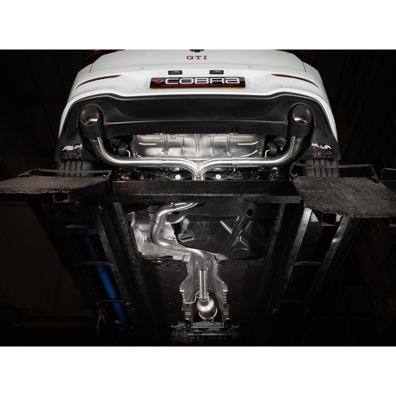 Cobra Sport - VW Golf GTI (Mk8) 2.0 TSI (20>) Box Delete Race GPF Back Performance Exhaust - Nineteen72 Performance