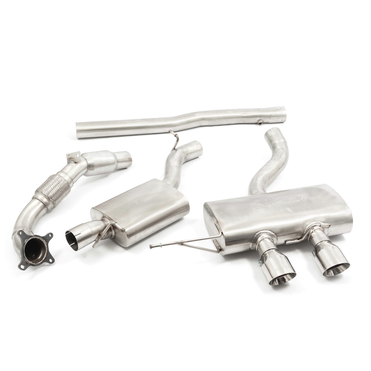 Cobra Sport - VW Golf R (Mk6) 2.0 TSI (5K) (09-12) Turbo Back Performance Exhaust - Nineteen72 Performance