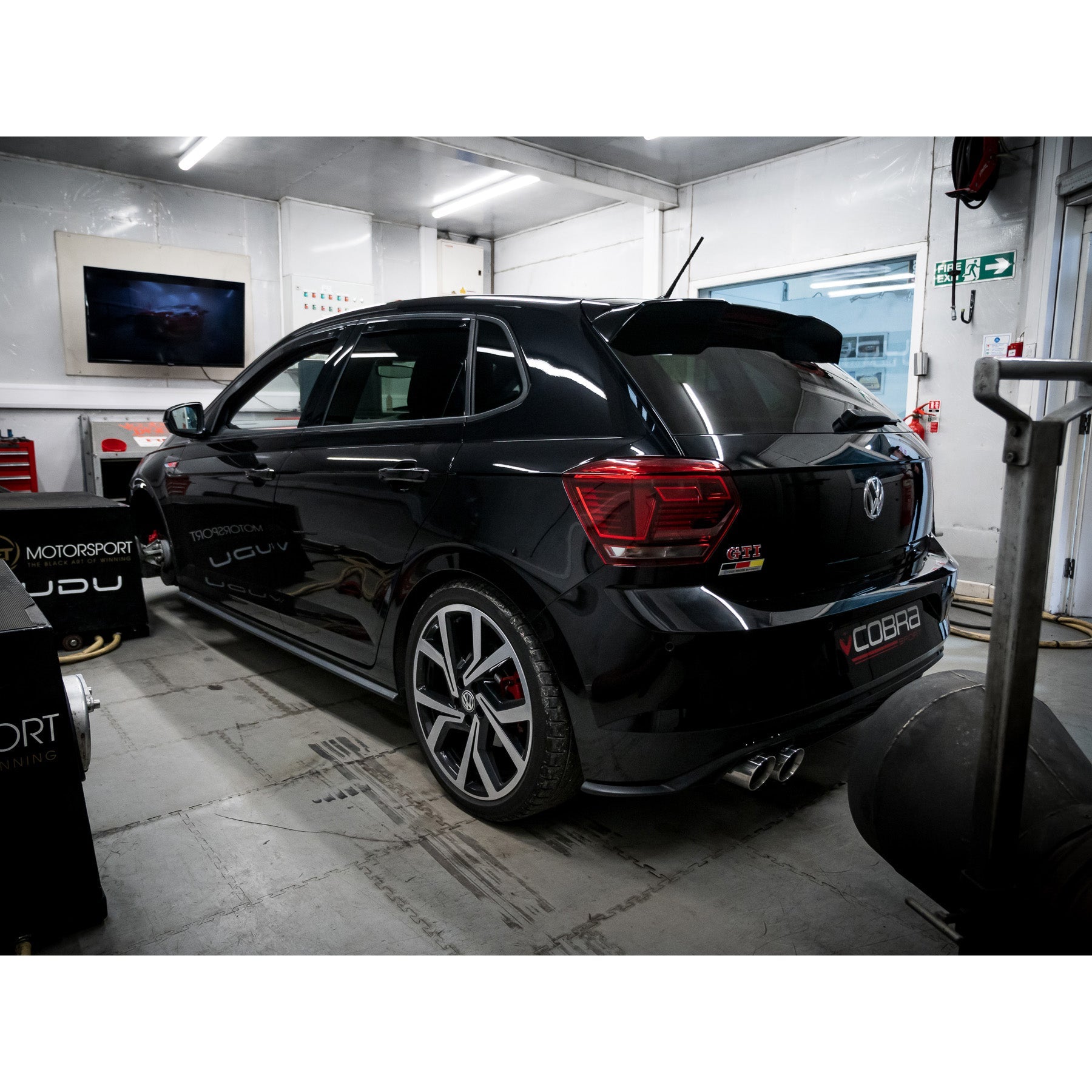 Cobra Sport - VW Polo GTI (AW) Mk6 2.0 TSI (19>) Venom Turbo Back Performance Exhaust - Nineteen72 Performance