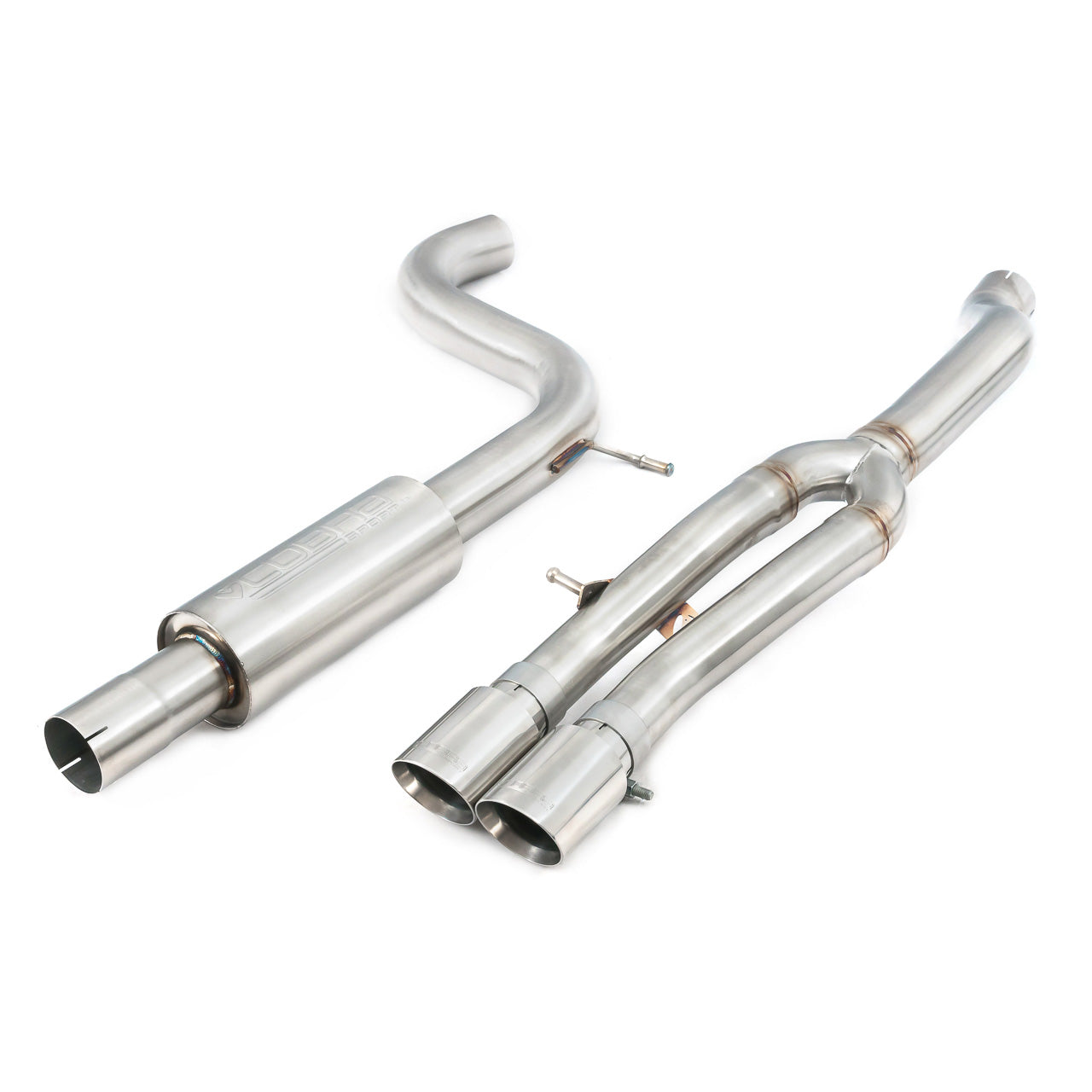 Cobra Sport - VW Polo GTI (AW) Mk6 2.0 TSI (17>) Rear Box Delete Race GPF Back Performance Exhaust - Nineteen72 Performance