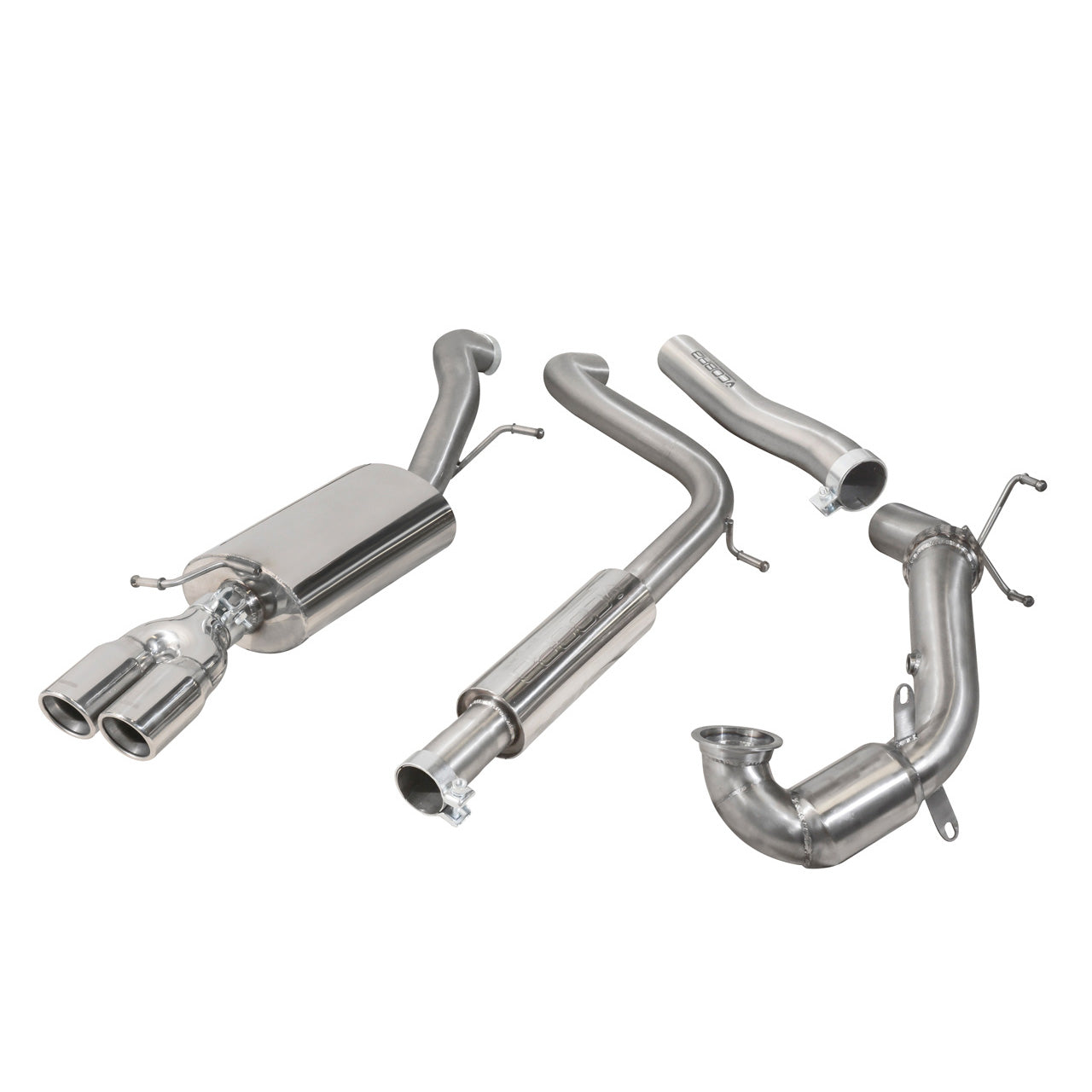 Cobra Sport - VW Polo GTI (6C) 1.8 TSI (15-17) Turbo Back Performance Exhaust - Nineteen72 Performance