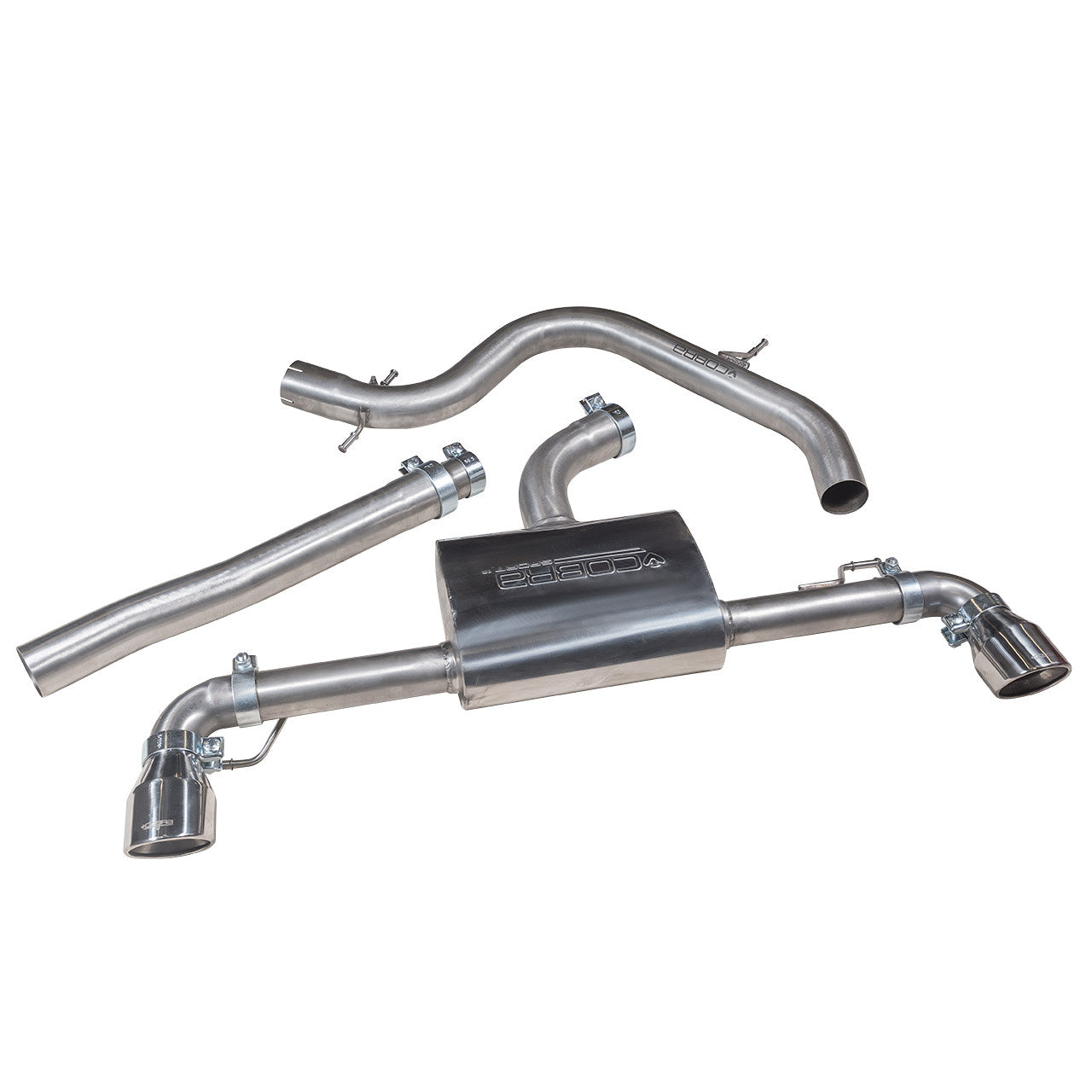 Cobra Sport - VW Golf GT (MK6) 2.0 TDi 140PS (5K) (09-13) GTI Style Cat Back Performance Exhaust - Nineteen72 Performance