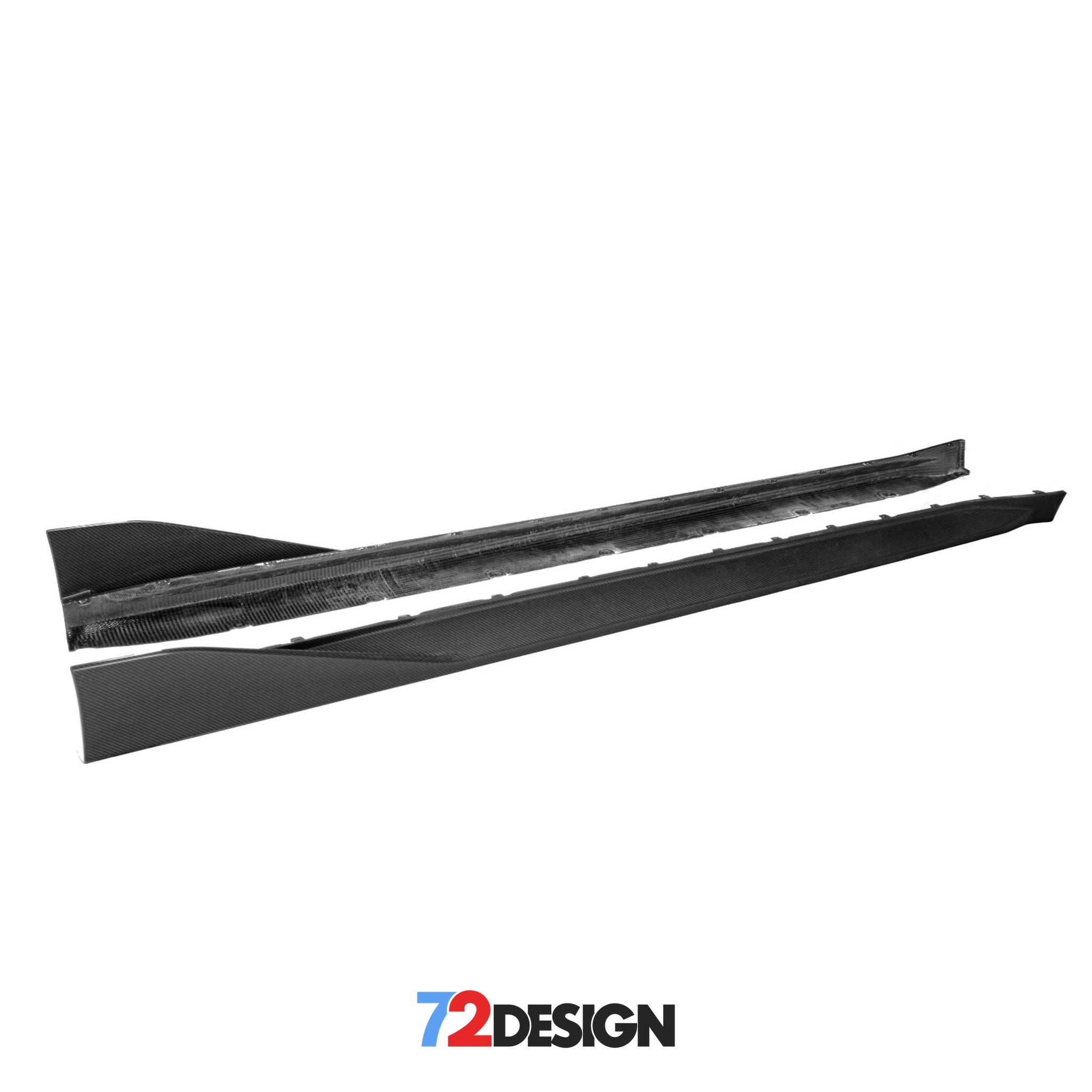 72Design BMW M3 (G80) Gloss Carbon Fibre (Pre-Preg) Performance Style Side Skirt - Nineteen72 Performance