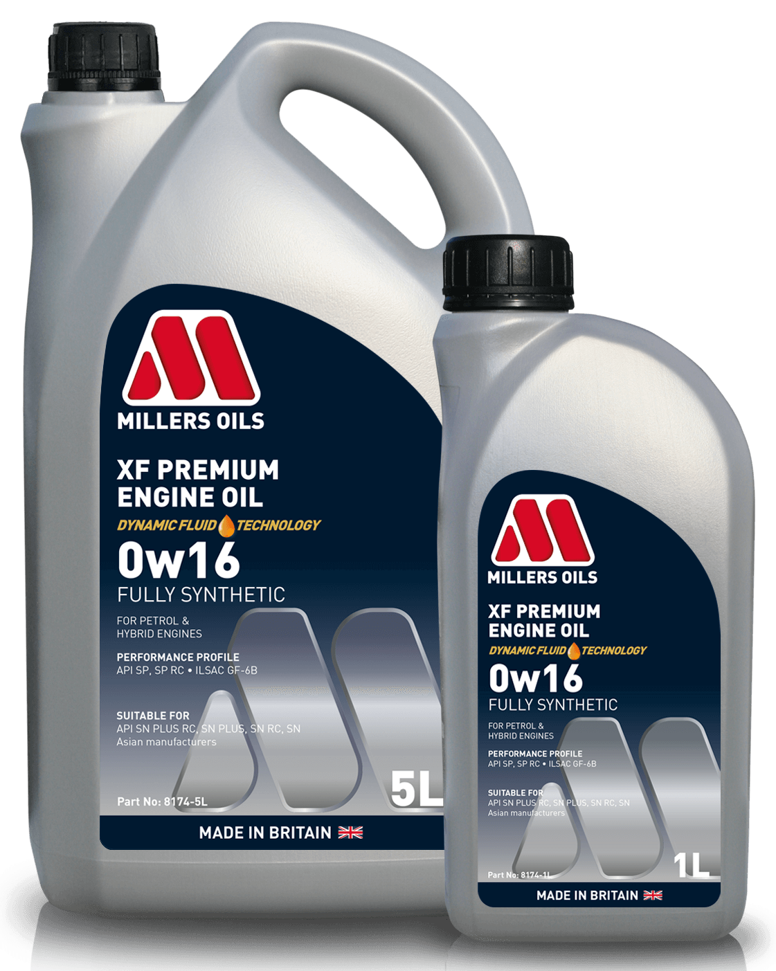 Millers XF Premium 0w16 Engine Oil product image
