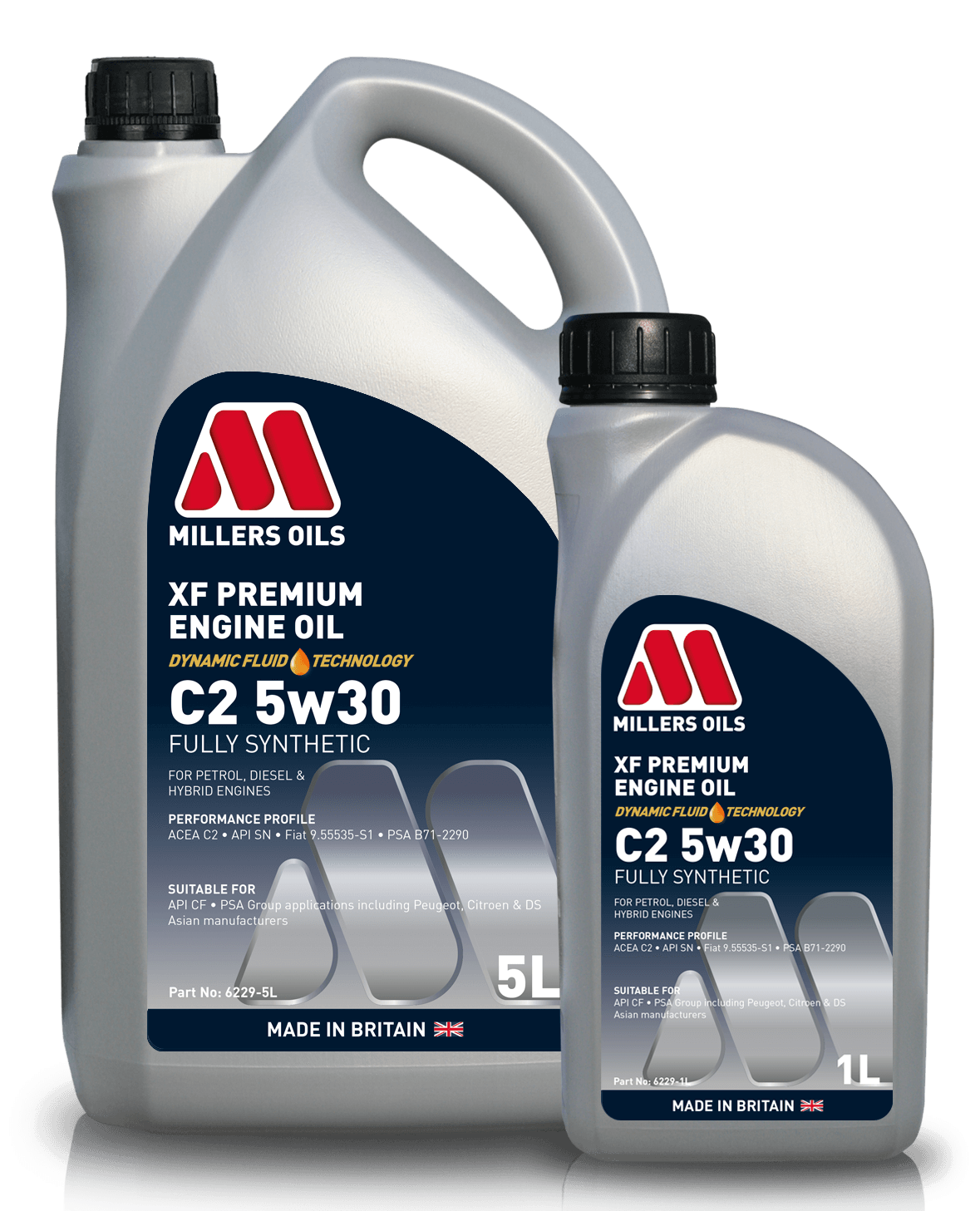 Millers XF Premium C2 5w30 Engine Oil product image