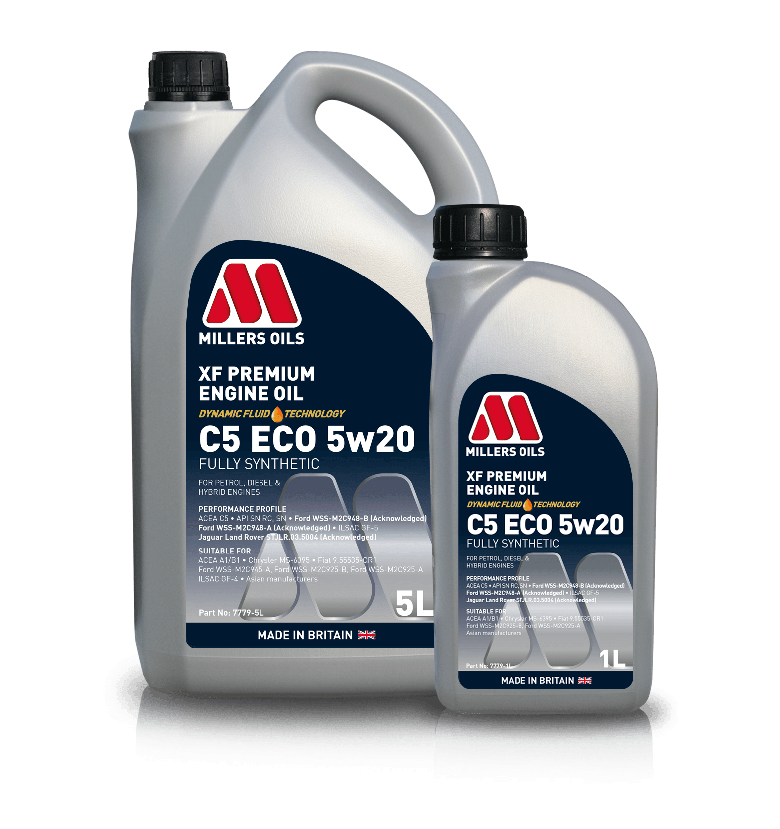 Millers XF Premium C5 ECO 5w20 Engine Oil product image