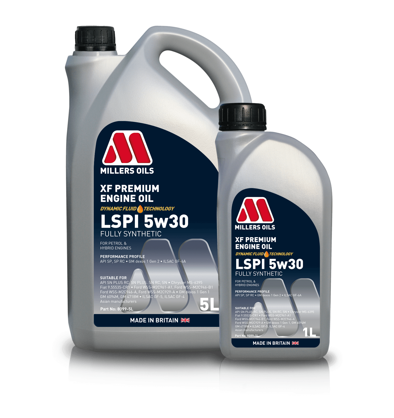 Millers XF Premium LSPI 5w30 Engine Oil product image