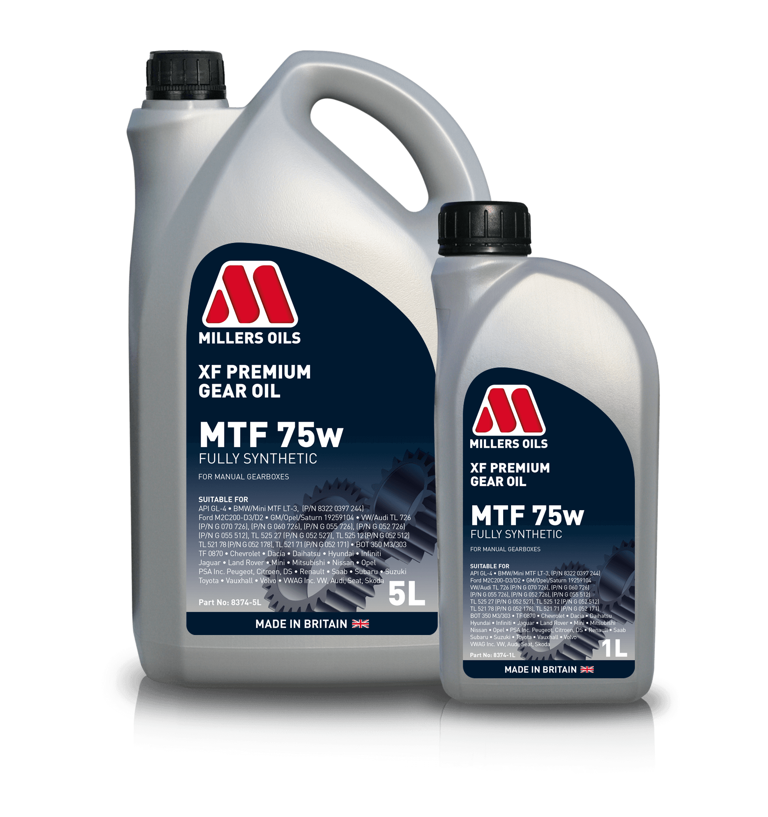 Millers XF Premium MTF 75w Gear Oil product image