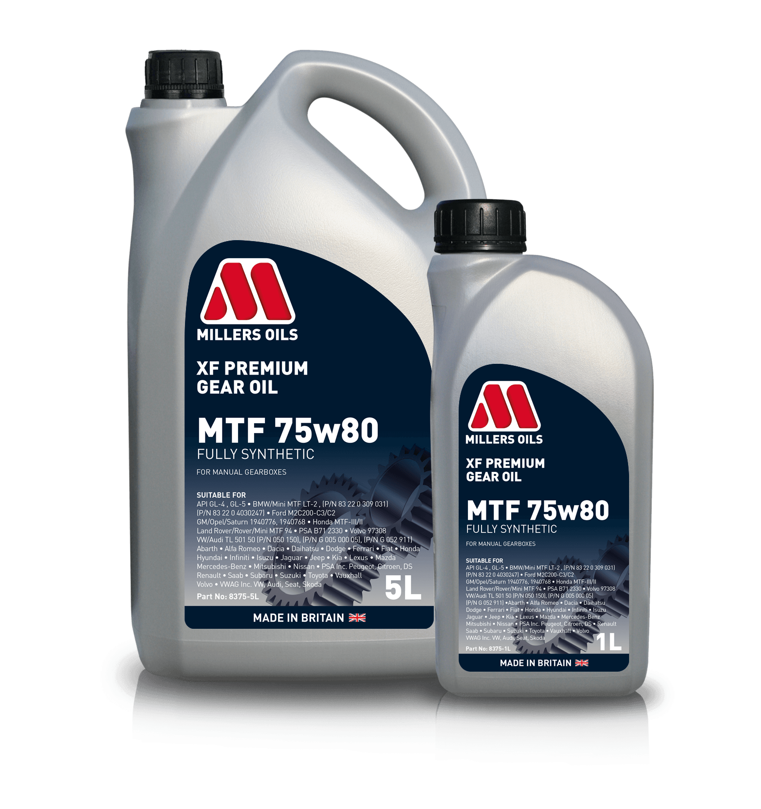 Millers XF Premium MTF 75w80 Gear Oil product image