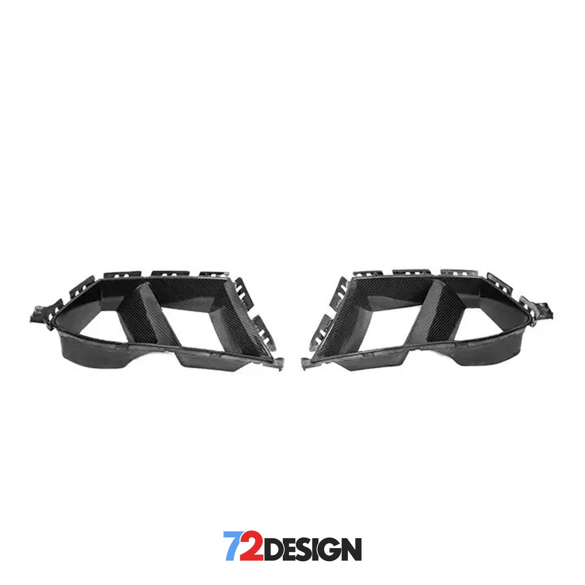 72Design BMW M3/M4 (G80/G82) Gloss Carbon Fibre (Pre-Preg) Performance Style Front Air Duct - Nineteen72 Performance