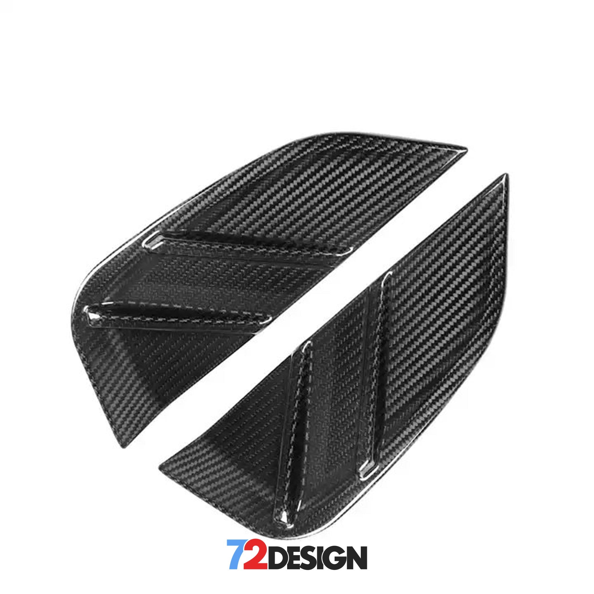 72Design BMW M4 (G82) Gloss Carbon Fibre (Pre-Preg) Performance Style Replacement Side Fender - Nineteen72 Performance