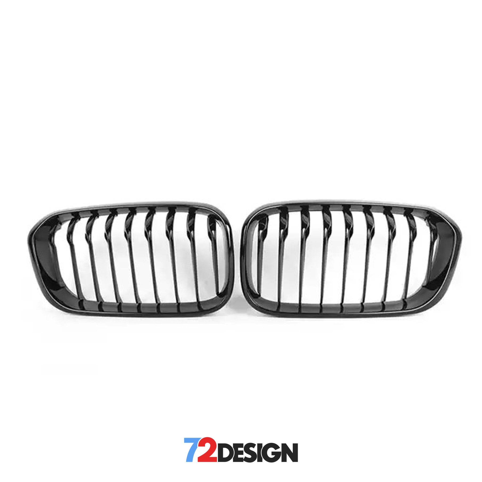 72Design - BMW M140i Gloss Black Single Slat Grill (F20-F21) - Nineteen72 Performance
