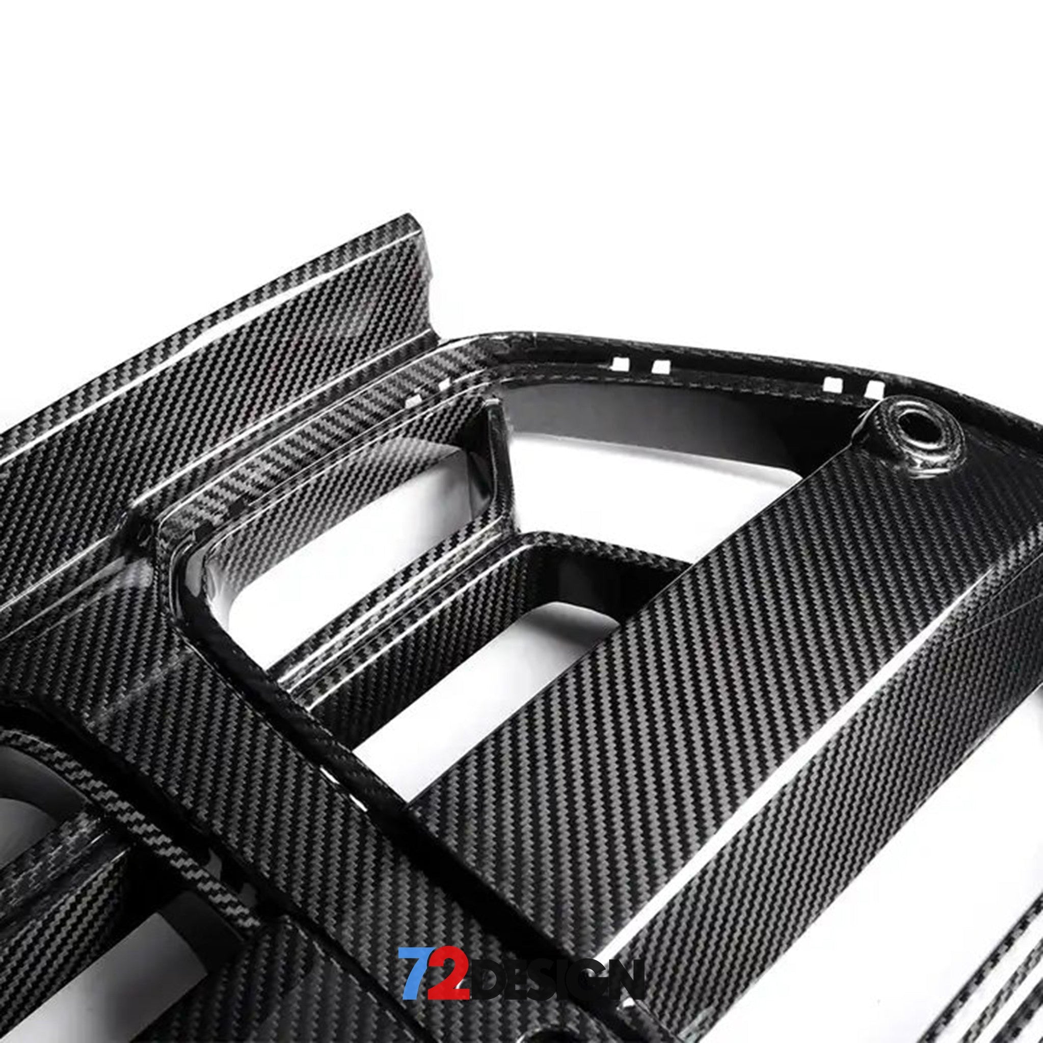 72Design - BMW M3/M4 Carbon Fibre WTC Design Grill (G80/G81/G82/G83) - Nineteen72 Performance