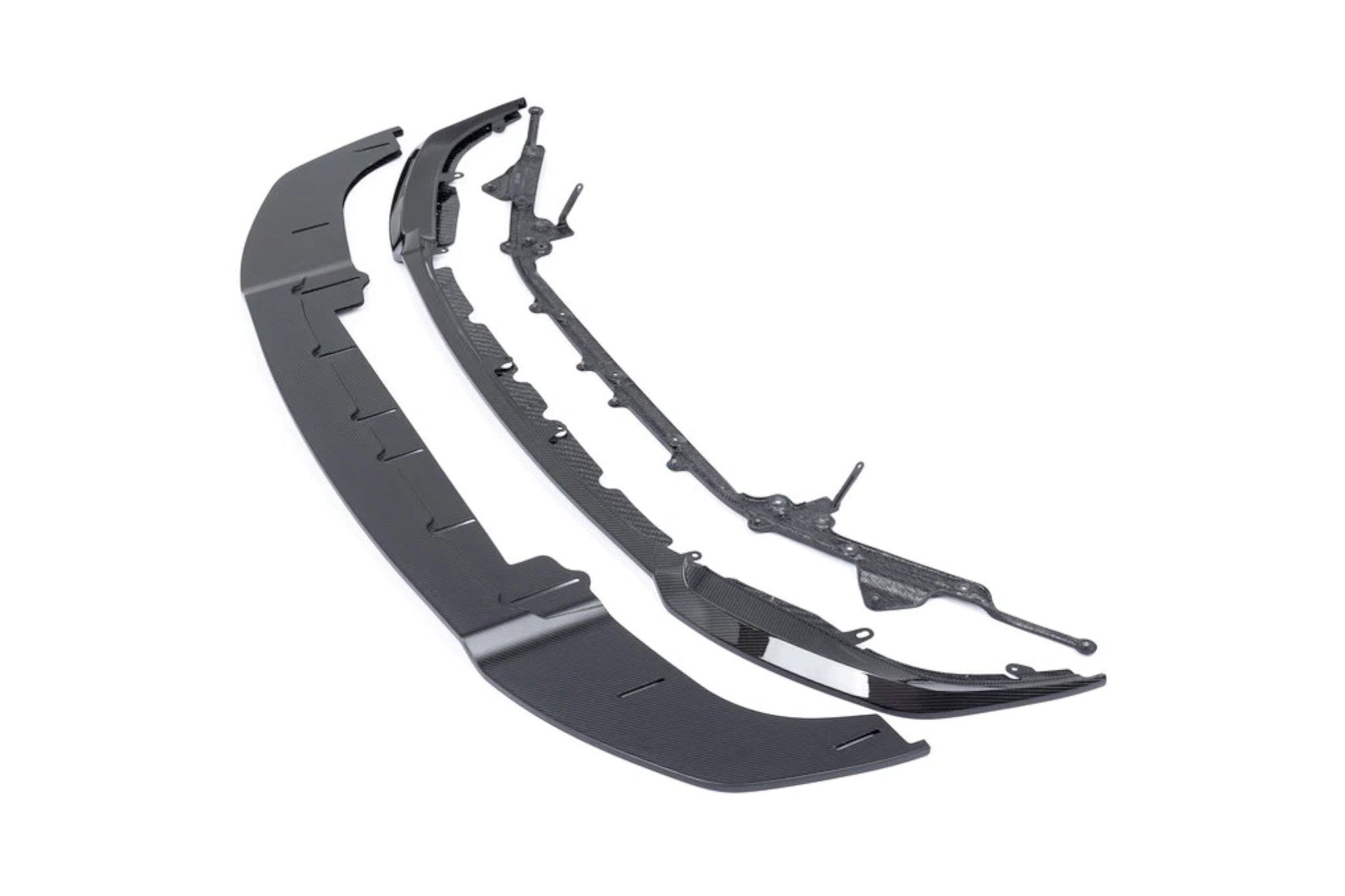 ALPHA-N Carbon Splitter for Class 3 Front splitter fit for M2 G87 - Nineteen72 Performance