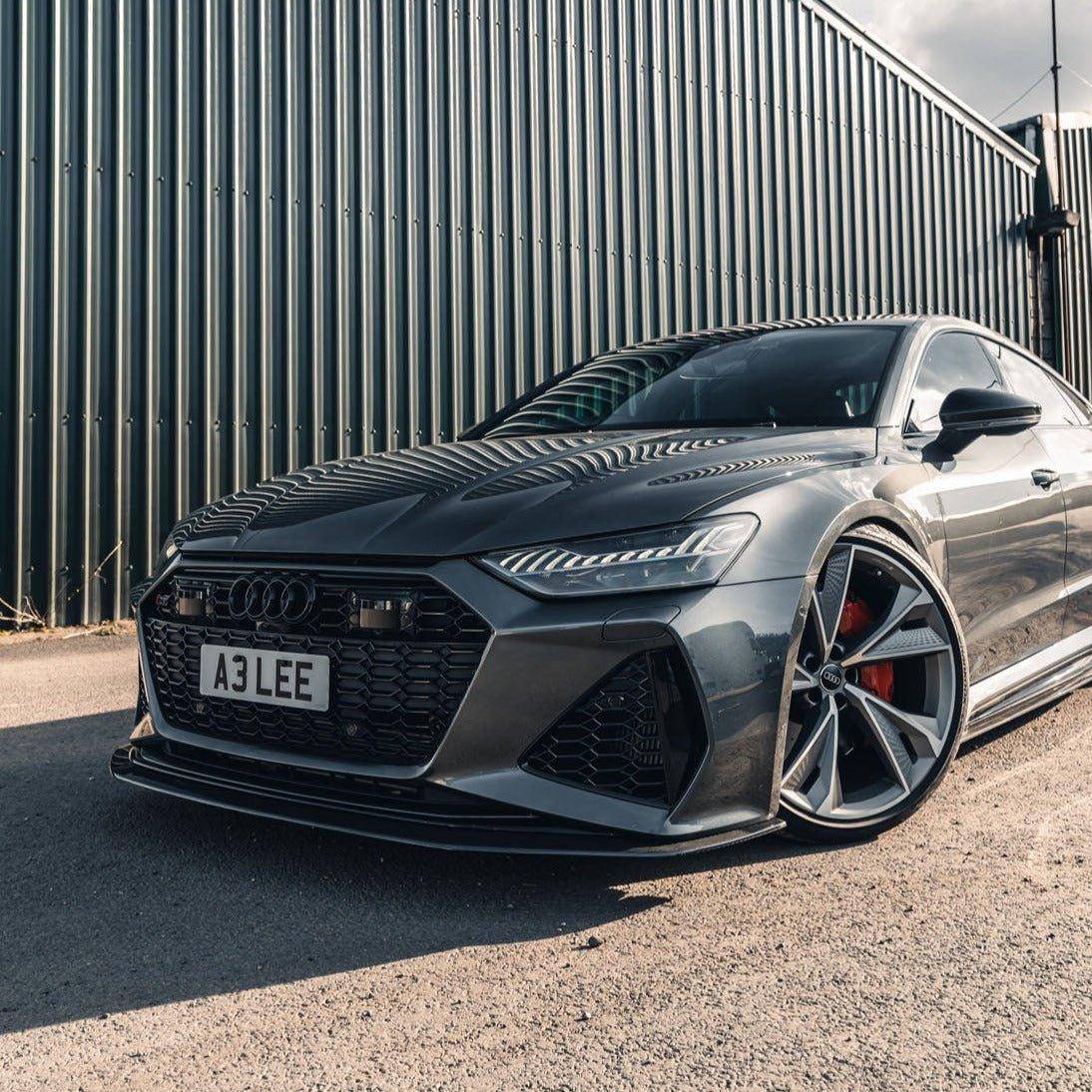 AP Dry Carbon Fibre Front Splitter for Audi RS6 & RS7 (2020+, C8)