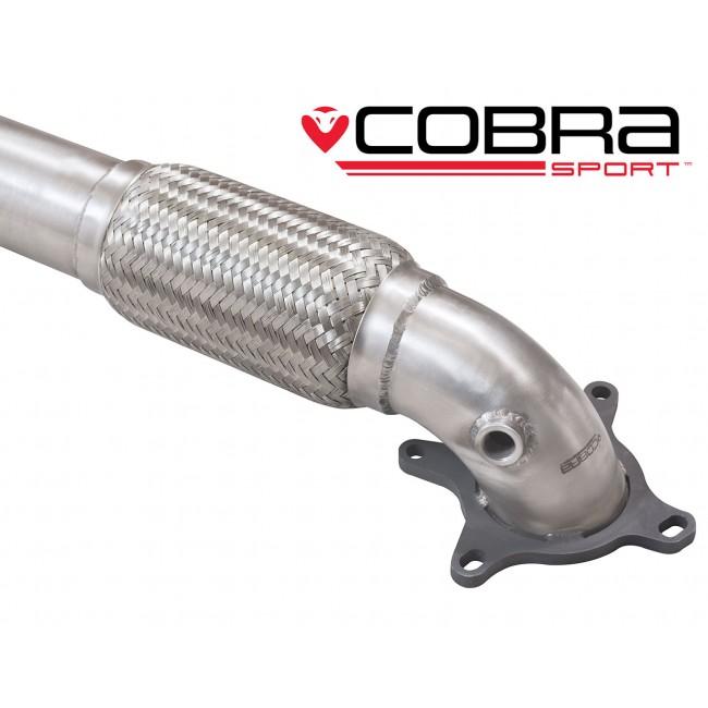 Cobra Sport - Audi S3 (8P) Quattro (5 Door) Sportback Front Downpipe Performance Exhaust - Nineteen72 Performance