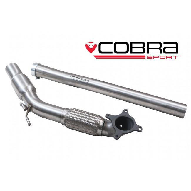 Cobra Sport - Audi S3 (8P) Quattro (5 Door) Sportback Front Downpipe Performance Exhaust - Nineteen72 Performance