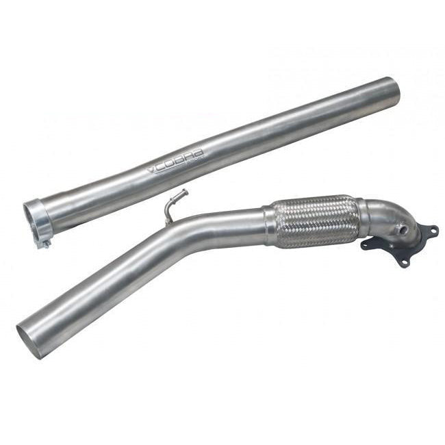 Cobra Sport - Audi A3 (8P) 2.0 TFSI Quattro (3 Door) Front Pipe Sports Cat / De-Cat Performance Exhaust - Nineteen72 Performance