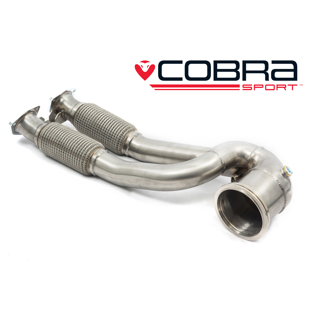 Cobra Sport - Audi RS3 (8V) Primary De-Cat Downpipe - Nineteen72 Performance