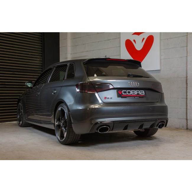 Cobra Sport - Audi RS3 (8V) Sportback (2015-17) Secondary De-Cat Bypass Performance Exhaust - Nineteen72 Performance