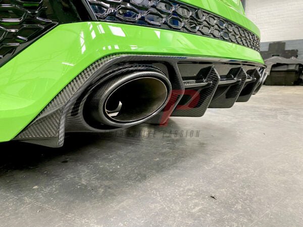 AP Audi RS3 8Y Pre-Preg Carbon Fibre Rear Diffuser (2020-2024)