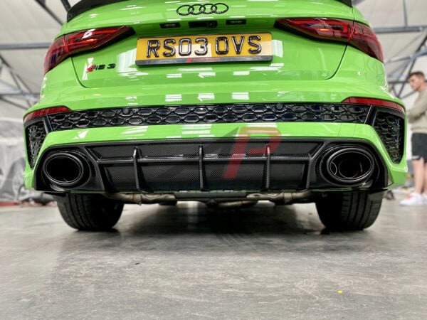 AP Audi RS3 8Y Pre-Preg Carbon Fibre Rear Diffuser (2020-2024)