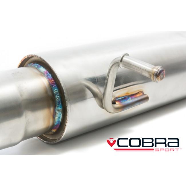 Cobra Sport - Audi S3 (8V) 3 Door (Valved) (13-18) Turbo Back Performance Exhaust - Nineteen72 Performance