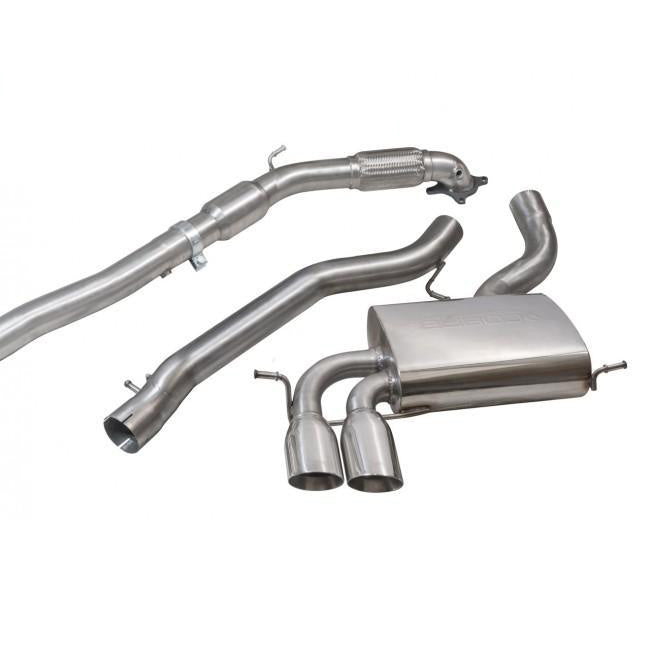 Cobra Sport - Audi S3 (8P) Quattro (5 Door) Sportback Turbo Back Performance Exhaust - Nineteen72 Performance