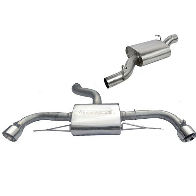 Cobra Sport - Audi TT (Mk2) 3.2 V6 Coupe (2007-11) Cat Back Performance Exhaust - Nineteen72 Performance