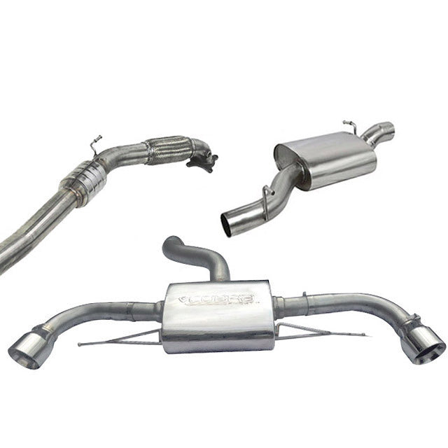 Cobra Sport - Audi TT (Mk2) 2.0 TFSI (Quattro) 2012-14 Turbo-Back Performance Exhaust - Nineteen72 Performance