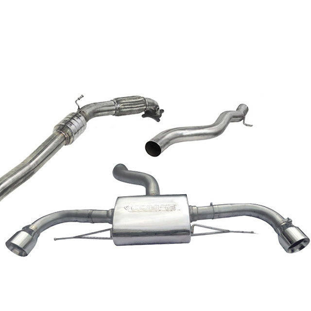 Cobra Sport - Audi TT (Mk2) 2.0 TFSI (Quattro) 2012-14 Turbo-Back Performance Exhaust - Nineteen72 Performance