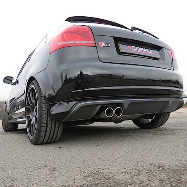 Cobra Sport - Audi S3 (8P) Quattro (3 Door) Turbo Back Performance Exhaust - Nineteen72 Performance