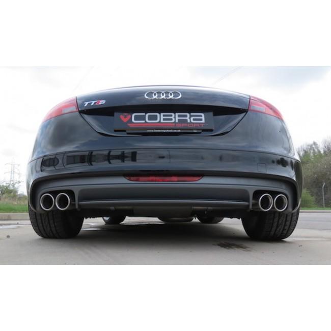 Cobra Sport - Audi TTS (Mk2) Quattro Turbo Back Performance Exhaust - Nineteen72 Performance