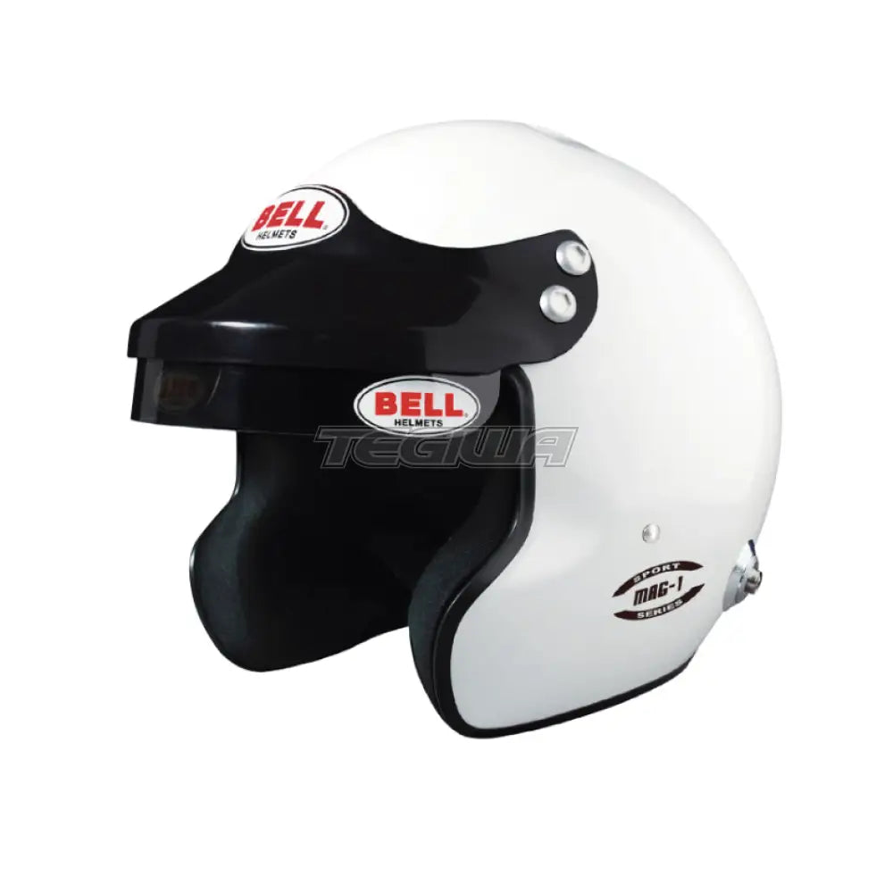 Bell Classic MAG-1 Helmet White (HANS) FIA8859-2015 - Nineteen72 Performance